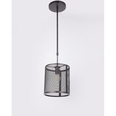 Mercouri 1 - Light Black Lantern Pendant
