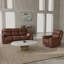 Canapé inclinable électrique Oslo avec causeuse et fauteuil inclinable oscillant-639969481