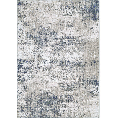 Sarah Machine Washable  Abstract  Area Rug With Non-Slip Backing