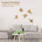 Five-Piece Resin 3D Floating Bird Wall Decor Set, Flying Birds Wall Art-1936681085