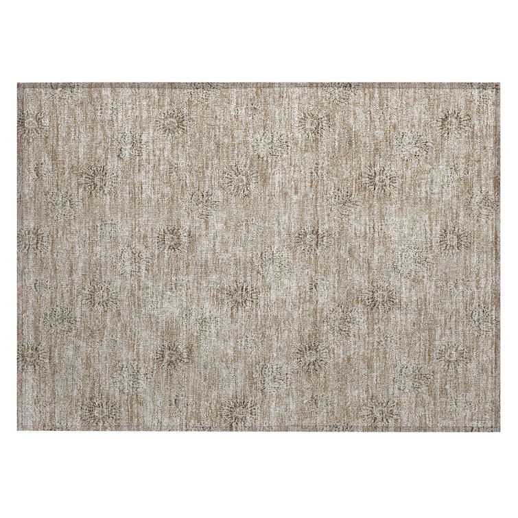 Leis Floral Indoor Rug