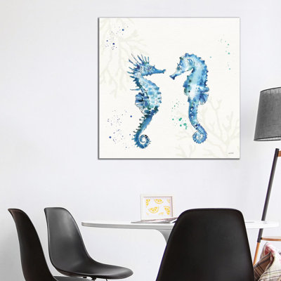 Deep Sea III No Words 1 Piece Wrapped Canvas Painting