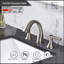 Robinet de lavabo de salle de bain à deux poignées à 3 trous avec ensemble de drain (nickel brossé)-119318257