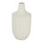 Ceramic Fluted Decorative Vase