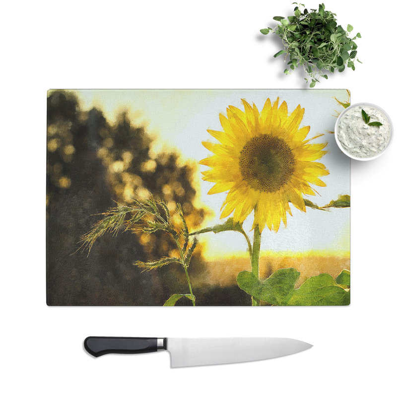 Sunflower Vol.2 Chopping Board, 28.5cm W x 39cm L