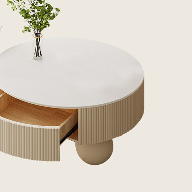 Cullison, H 16,53 po x L 31,49 po x l 31,49 po, Noir / Beige, Blanc