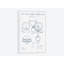 « louis olson ice or snow vehicle », reproduction d’impression sur toile blanc/bleu-28621180-72417895-72417887