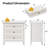 3 - Drawer Dresser Natural Rattan Deco-1264804577