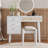 Makeup Vanity Set with Charging Plug and USB Port-1113371666