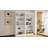 83" Tall Wood Bookcase Suite ,5-Tier Home Decor Bookshelves Suite With Adjustable Shelves,Storage Organizer For Books/Movies,Free Standing Storage Shelves Suite For Living Room