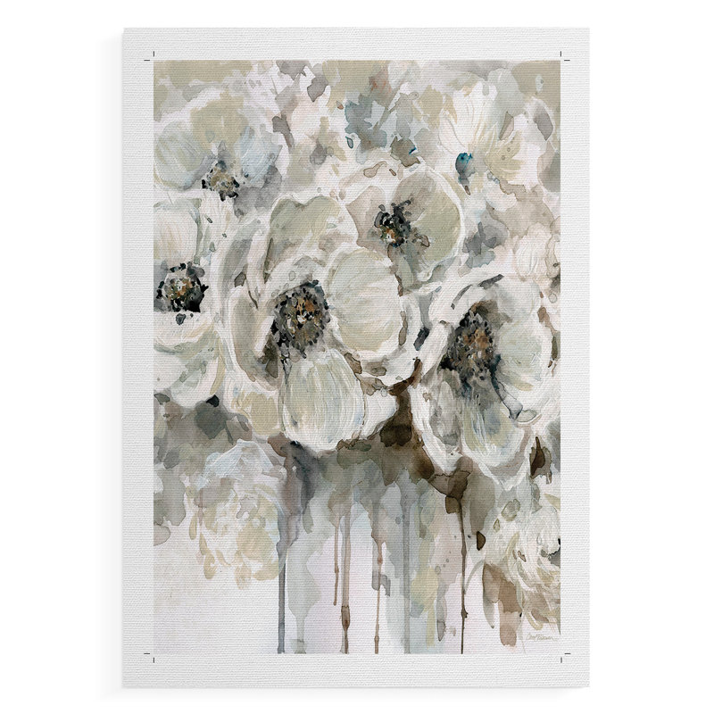 Soft Fragrance I - Impression sur toile seulement - NON-CADRE, H 48 po x l 32 po