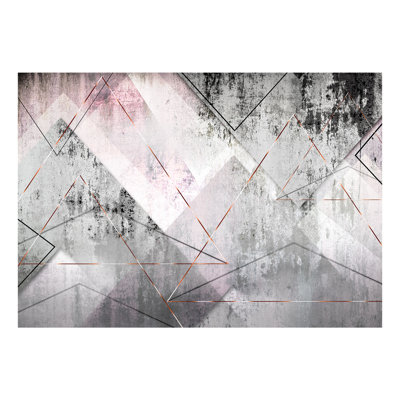 Triangular Perspective Wall Mural