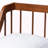 Finesse Twin Daybed in Walnut Brown Custom Finished Wood, 34.42'' H X 41'' W X 76.88'' L