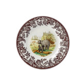 Spode Woodland Am.Wildlife Salad Plate 8" Black Bear