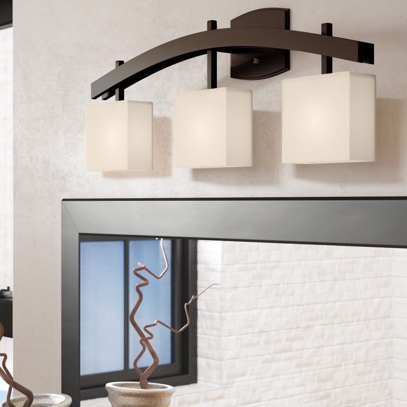 Casson 3 - Light Vanity Light, Matte Black, Weave