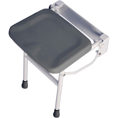 Solo Compact Padded Shower Seat with Leg