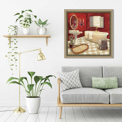 «Salon Rouge II» par Charlene Olson