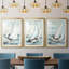 NAUTICAL Series Liv - Impression encadrée sur mesure de qualité supérieure mate - 3 pièces-328749194-328749195