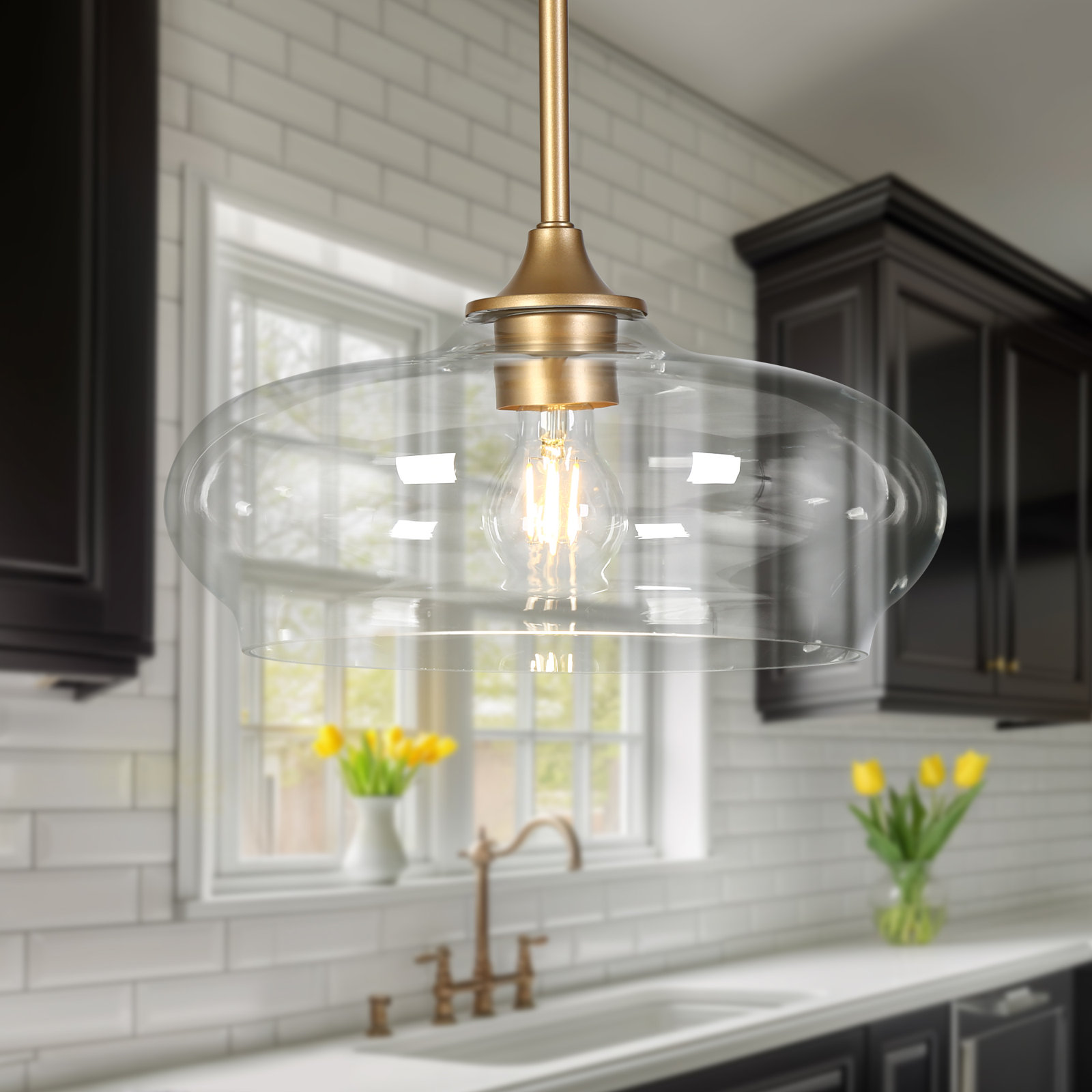 Baron Dimmable Single Light Pendant