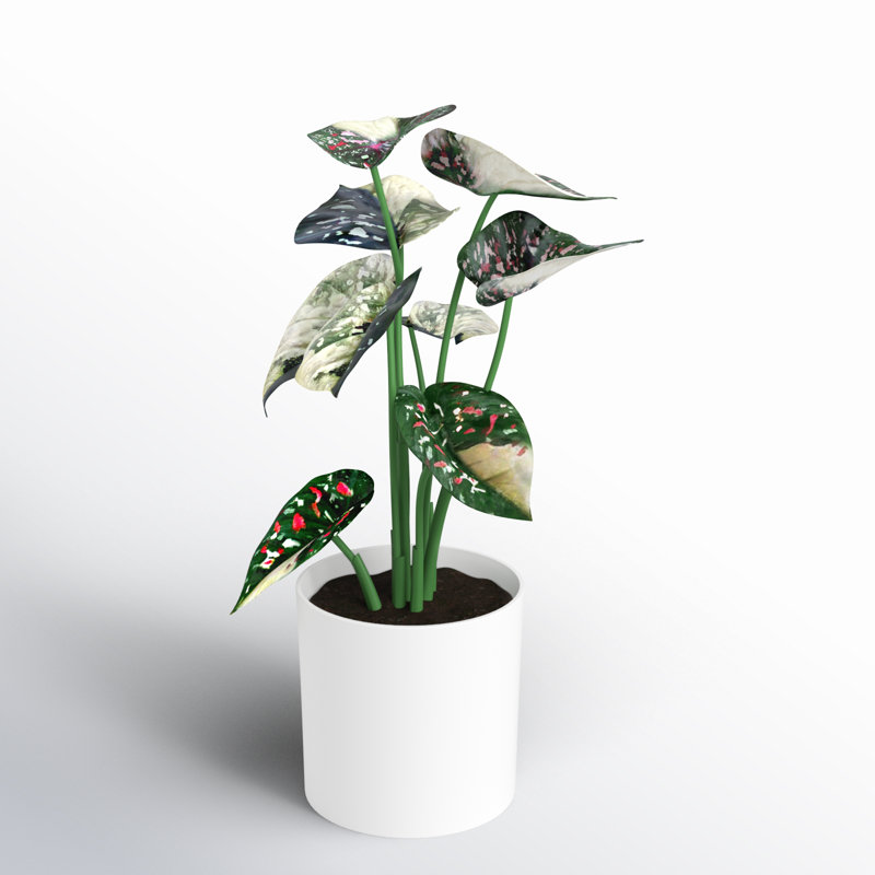 11.5'' Faux Plant in Pot, Green