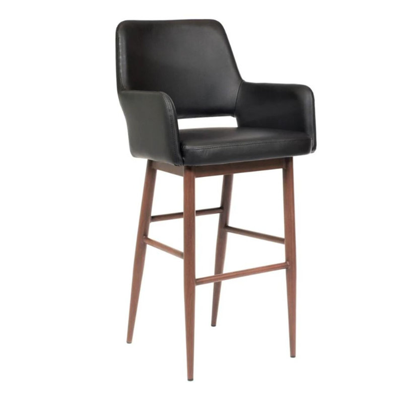 Orlando Counter Stool, Black