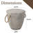 Ahvianna Round Concrete Outdoor Side Table