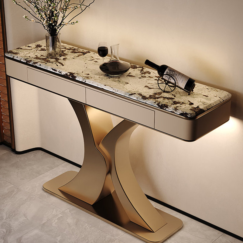 Console Italian Luxury, H 33,5 po x l 47,2 po x P 13,8 po
