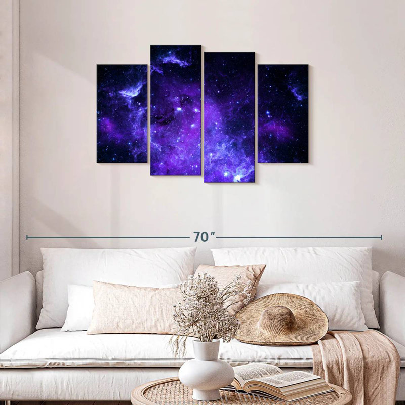 Oberle Galaxy Starfield, H 27 po x l 43 po