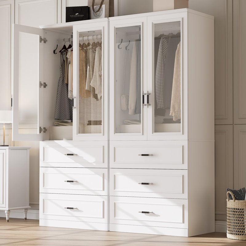 Armoire-penderie Armoire, Blanc