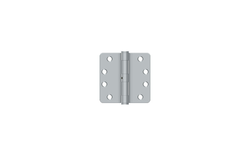 Steel Butt Bearing Hinge, Brushed Chrome