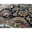 Kingsbury Wool Oriental Area Rug in Black/Teal/Beige
