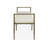 Mathis Modern Hammered Metal 60" Accent Bench-124262812