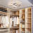 Janyia 1 - Light 11.81" Unique/Statement Geometric LED Semi Flush Mount