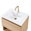 Meuble-lavabo moderne flottant avec rangement spacieux