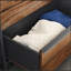 Commode, finition brune