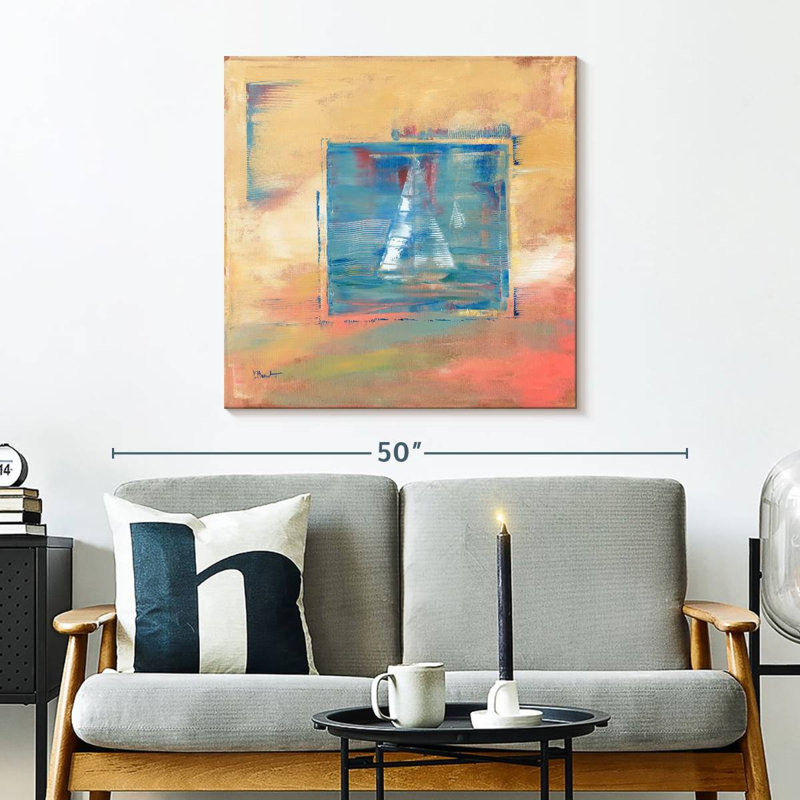 Aletra Harbor Boats I, 30" H x 30" W