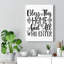 Bless This Home And All Who Enter - Wrapped Canvas Print-340948258