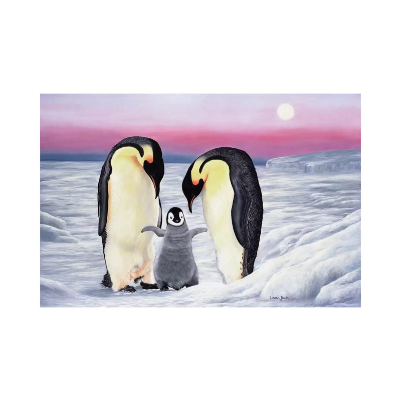 Look Who's Walking by Laura Curtin - Wrapped Canvas Painting, 20.32 cm H x 30.48 cm W