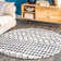 Rudden Moroccan Shag Cream/Blue Gray Rug