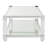 Charleston Glass Top Coffee Table