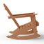 Chaise Adirondack berçante en PEHD Laguna-529016579