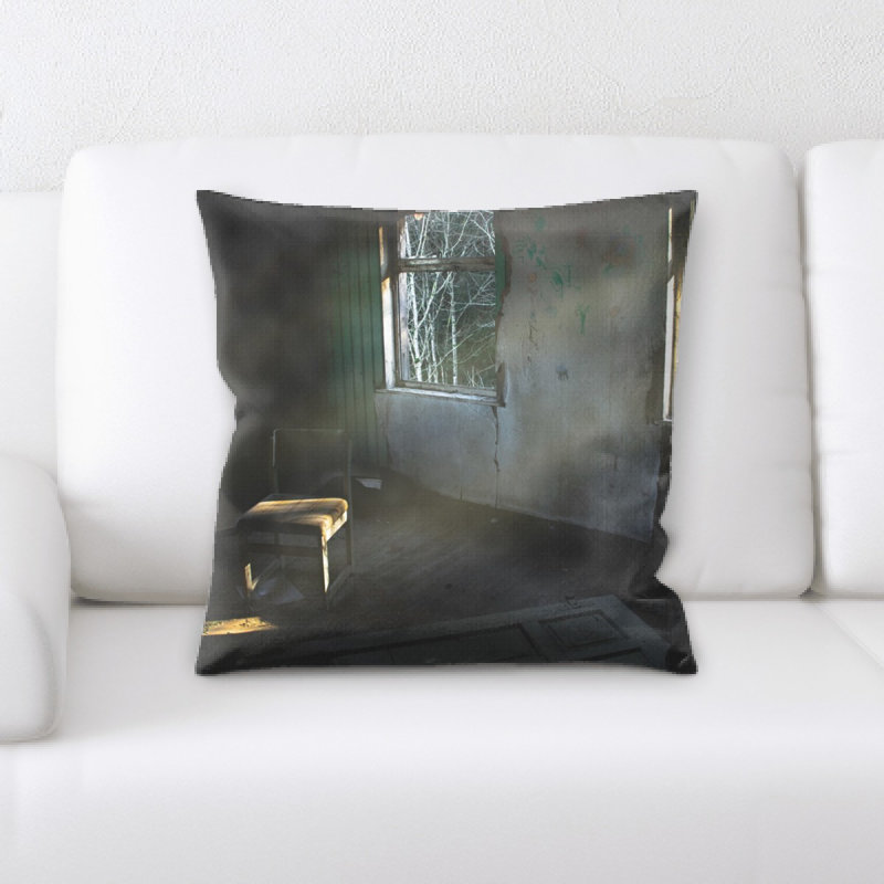Microsuede Reversible Throw Pillow