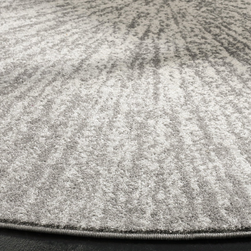 Faustina Performance Abstract Rug, Round 5'1"