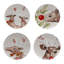 Deer Friends Fine Stoneware Salad/Dessert Plate