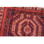 Tapis de couloir bleu en laine 4 pi 9 po x 10 pi 4 po Haaniyah