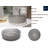 Selected 15.55'' Glass Circular Bathroom Sink-58625718