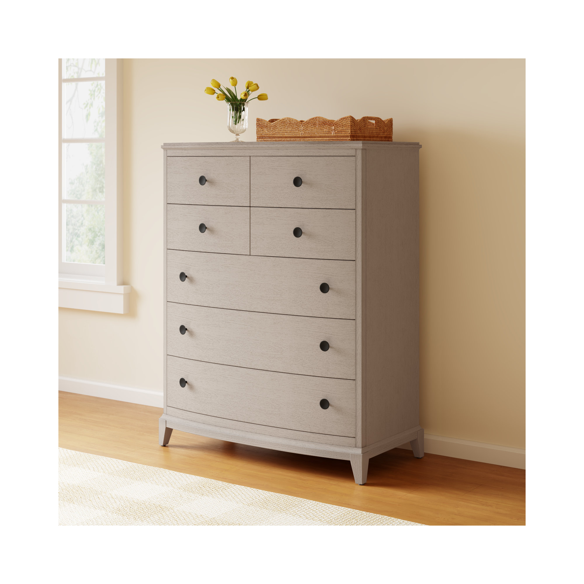 Nadine 7 - Drawer Dresser