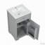 Meuble-lavabo 20 po avec lavabo, porte à fermeture douce et tablette réglable-861984338