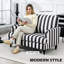 115cm Velvet Armchair-601698498