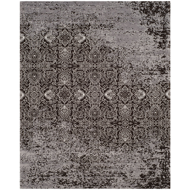 Classic Vintage Performance Abstract Rug, Rectangle 6' x 9'